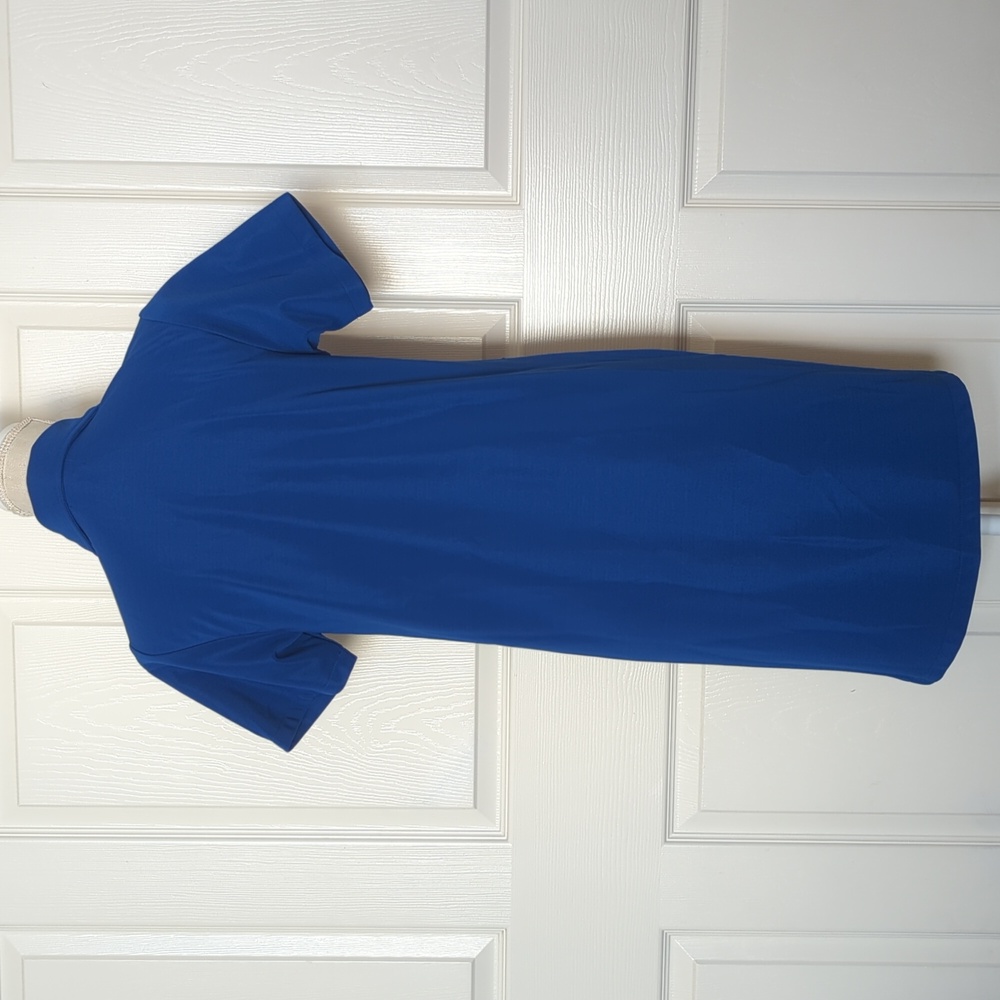 Stussy Poly Knit Blue Polo Dress - Picture 7 of 11